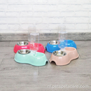 Duurzame Pet Food Feeder Dog Water Bottle Dispenser